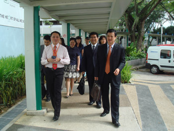 新加坡護理獎學金項目工作團出訪新加坡1