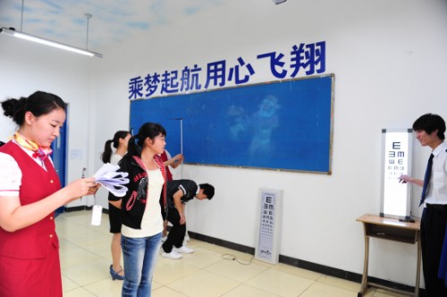 北京科技職業學院藝術類面試現場2