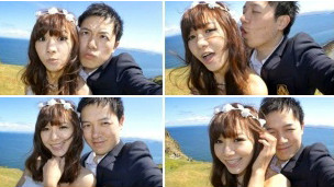 英媒2012:結婚照？我們給自己拍！1