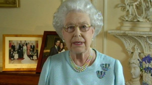 2012英國BBC:鉆禧慶典落下帷幕 英女王發表感謝致詞1