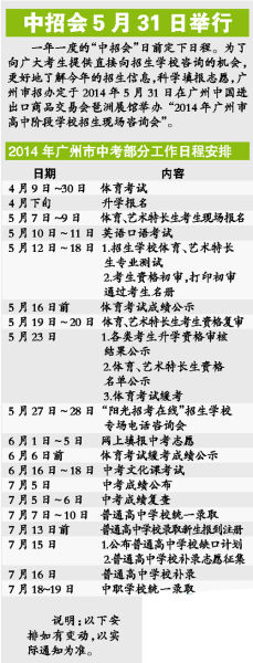 廣州中考：異地考生多了一次錄取機會1