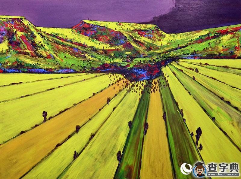 文豐油畫風景作品展在內蒙古美術館開展2