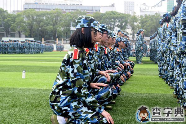 江財國際：軍訓今有約 迷彩頌青春4