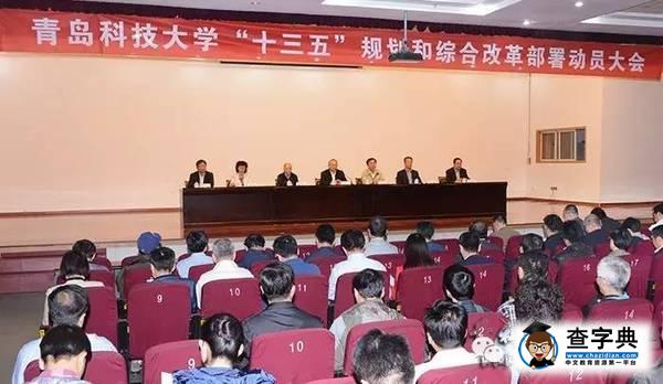 學校召開“十三五”規劃和綜合改革部署動員大會2