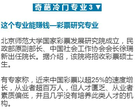 考研：這10個奇葩專業，你肯定沒聽說過！3